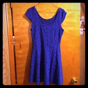 Royal skater dress