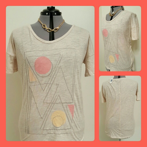 Old Navy Boyfriend Graphic Tee NWT