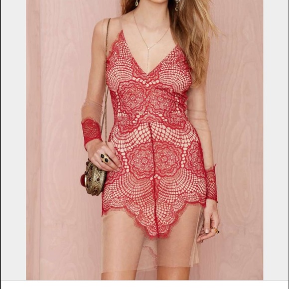For Love & Lemons Antigua Mini Dress (INSPIRED)