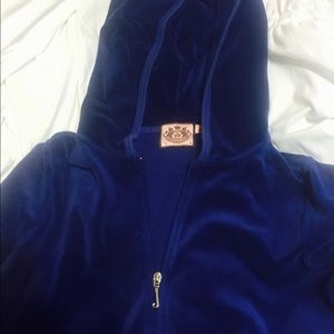 Juicy Couture Zip-Up Cobalt Blue