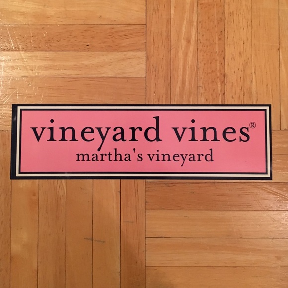 Original Vineyard Vines Sticker (logo box)