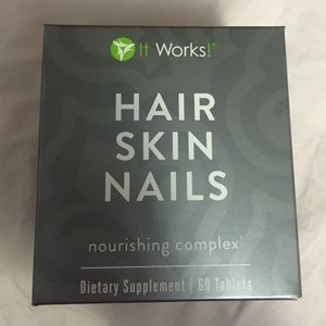 It Works! Hair Skin Nails BRAND NEW ONE MONTH