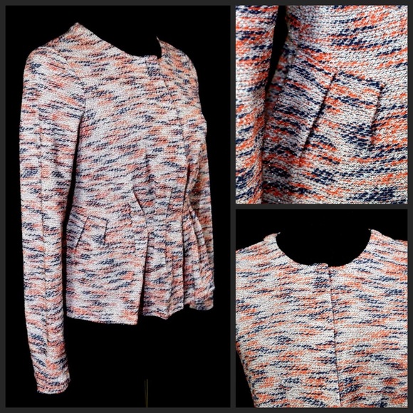 ‼️LAST CALL PRICE FIRM Metallic Peplum Sweater - Picture 2 of 4