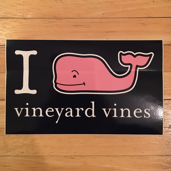 Vineyard Vines Sticker (I whale Vineyard Vines)