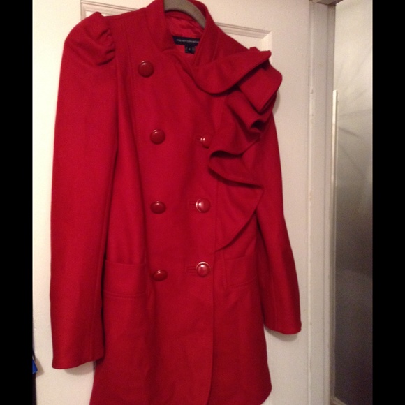 French Connection a Ruffle Coat
