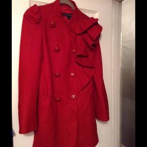 French Connection a Ruffle Coat