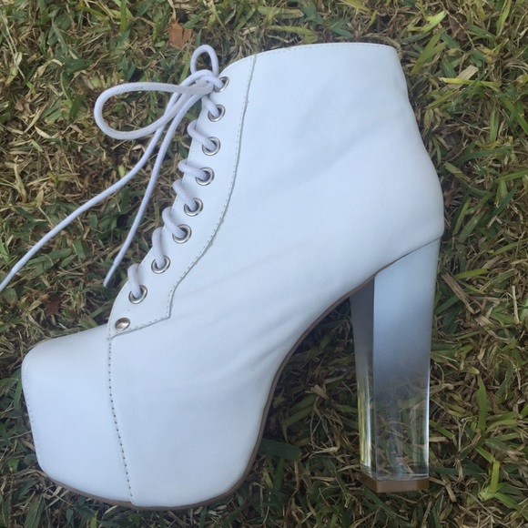 Jeffrey Campbell white Lita Grad