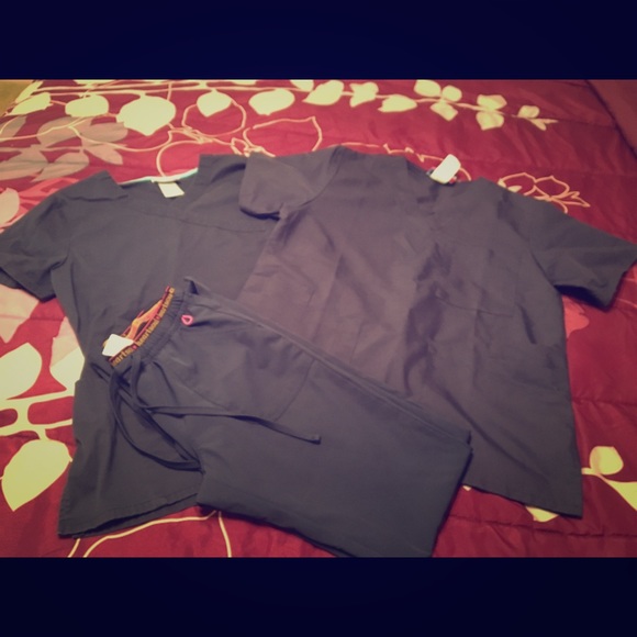 Navy blue scrub bundle