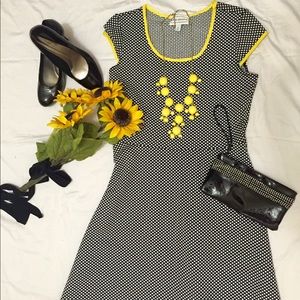 Black and Yellow Dress