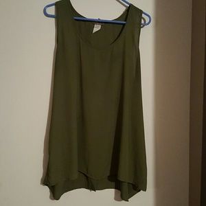 Olive color blouse