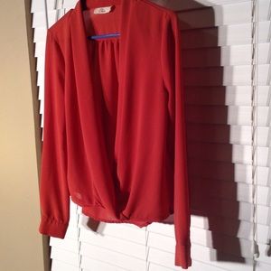 Elodie size M sheer blouse.