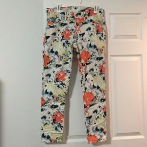 Floral Jeans