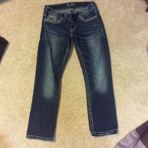 Silver jeans "Tuesday" capris