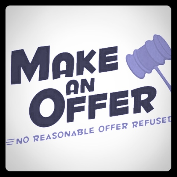 Make your offers I am very reasonable !!