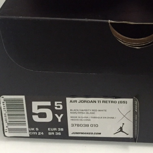 Nike air Jordan 11 Bred - Picture 4 of 4