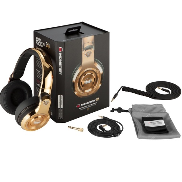 Monster 24k headphones - Picture 2 of 4