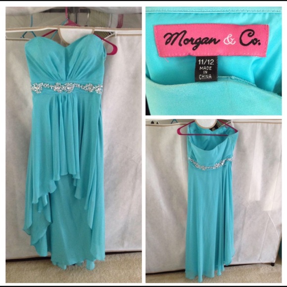 Morgan & Co High Low dress