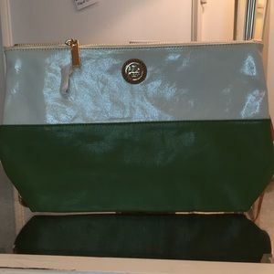 Tory Burch Color Block Clutch