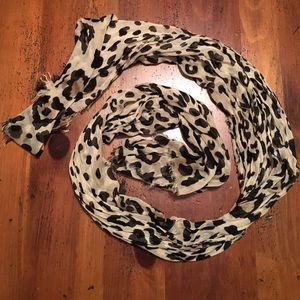 Leopard print Topshop scarf