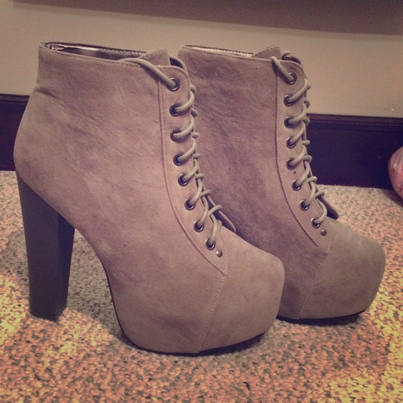 Suede Chunky Platforms