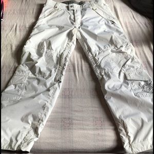 Brand New White Snowboarding Pants