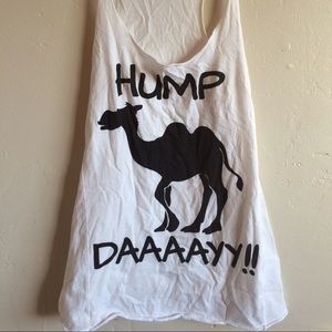 Hunp day top. Super funny and adorable