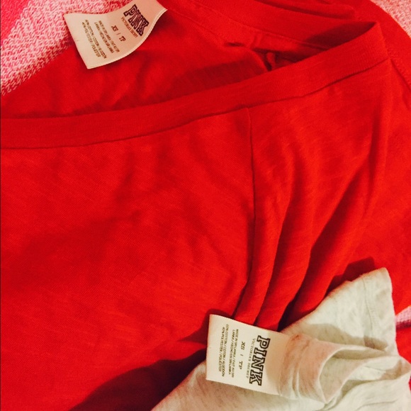 LOWEST‼️PINK V-neck long sleeve - Picture 2 of 2