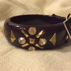 Juicy Couture Crystal-studded bangle