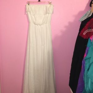 All White Maxi Dress