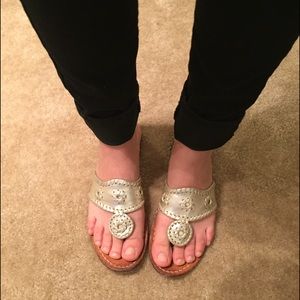 Metallic Jack Rodgers