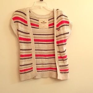 Sleeveless Sweater Cardigan