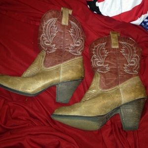 Distressed Style Boots