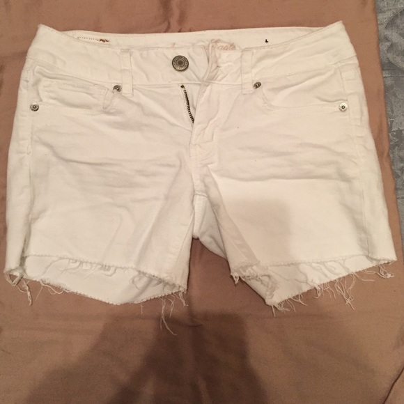 White Shorts from AE