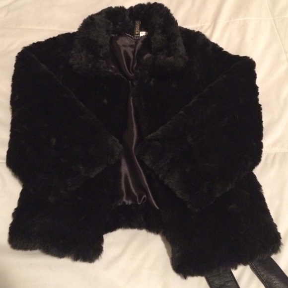 H&M Faux Fur 3/4 Coat
