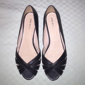 Nine West Peep Toe Wedges