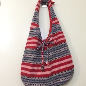 GAP knit shoulder hobo bag