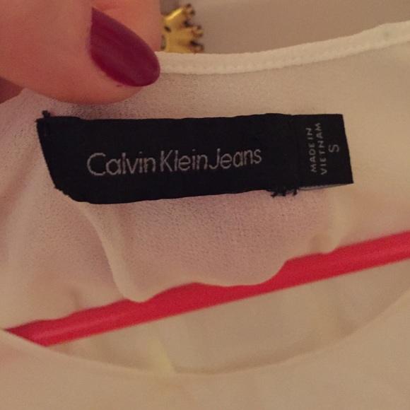 Calvin Klein Jeans high-low top