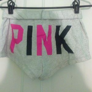 PINK pajama shorts