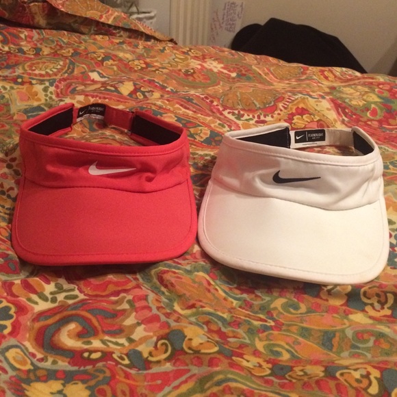Two Nike Visor's
