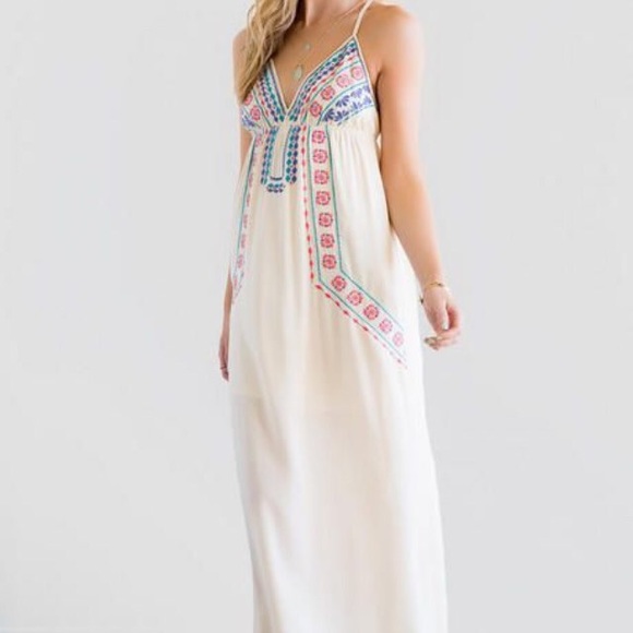Boho maxi dress