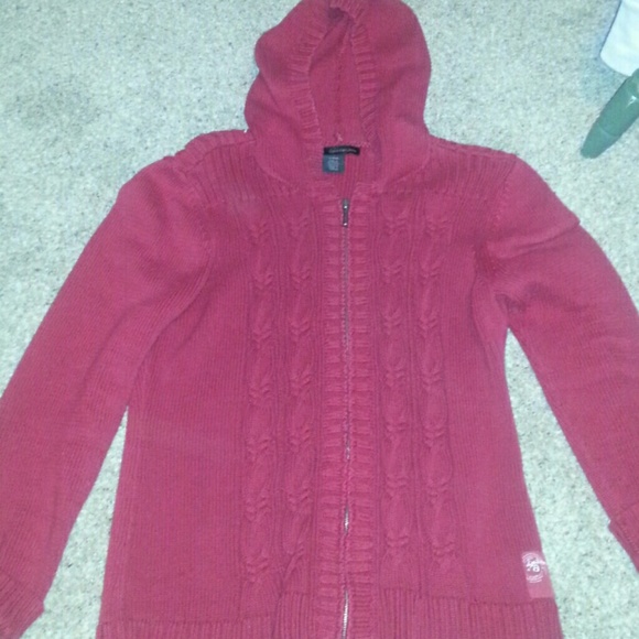 Calvin Klein zip up sweater
