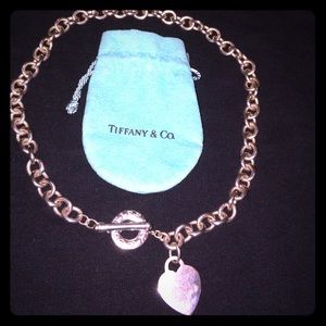 Authentic Tiffany heart tag. 18'