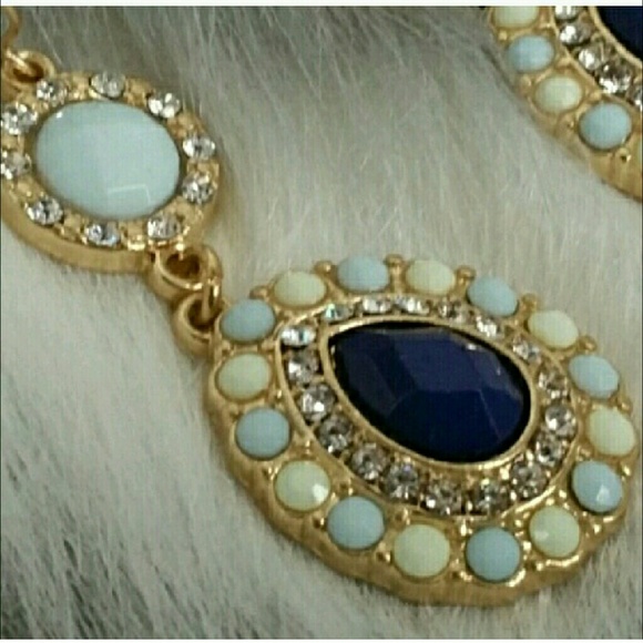 'OCEAN BLUES' EARRINGS - Picture 3 of 4