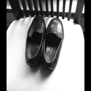 Black Cole Haan Loafers!