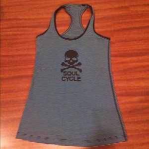 Soul Cycle screen printed lululemon tank