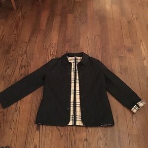 Burberry diamond quilted jacket