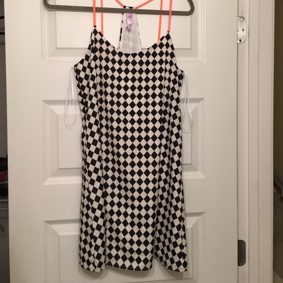 Black and white dress