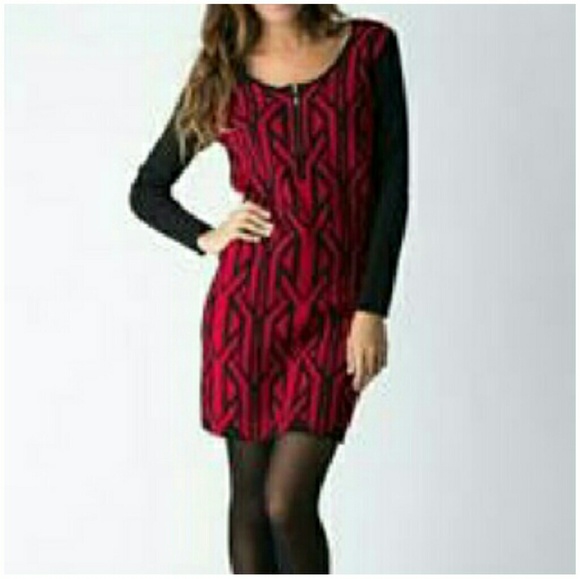 Yuka Paris Dresses & Skirts - Yuka Paris sweater dress, zip up front HP