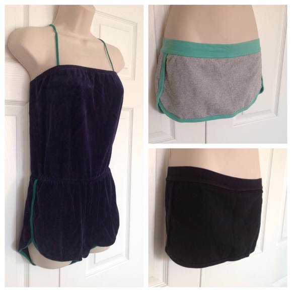 American Apparel Clothing Lot - Romper & 2 skorts