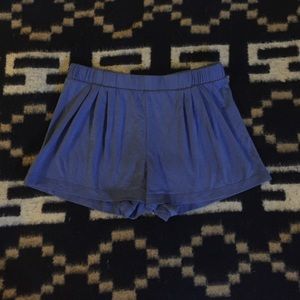 Gap PJ shorts in periwinkle